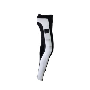 Black & White Yoga Pants ( with side pocket )
