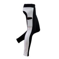 Black & White Yoga Pants ( with side pocket ) - Image 3
